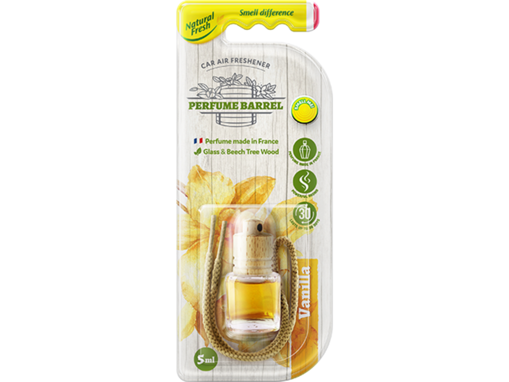 Levně Natural Fresh Vůně do auta Perfume Barrel Vanilla 8 ml