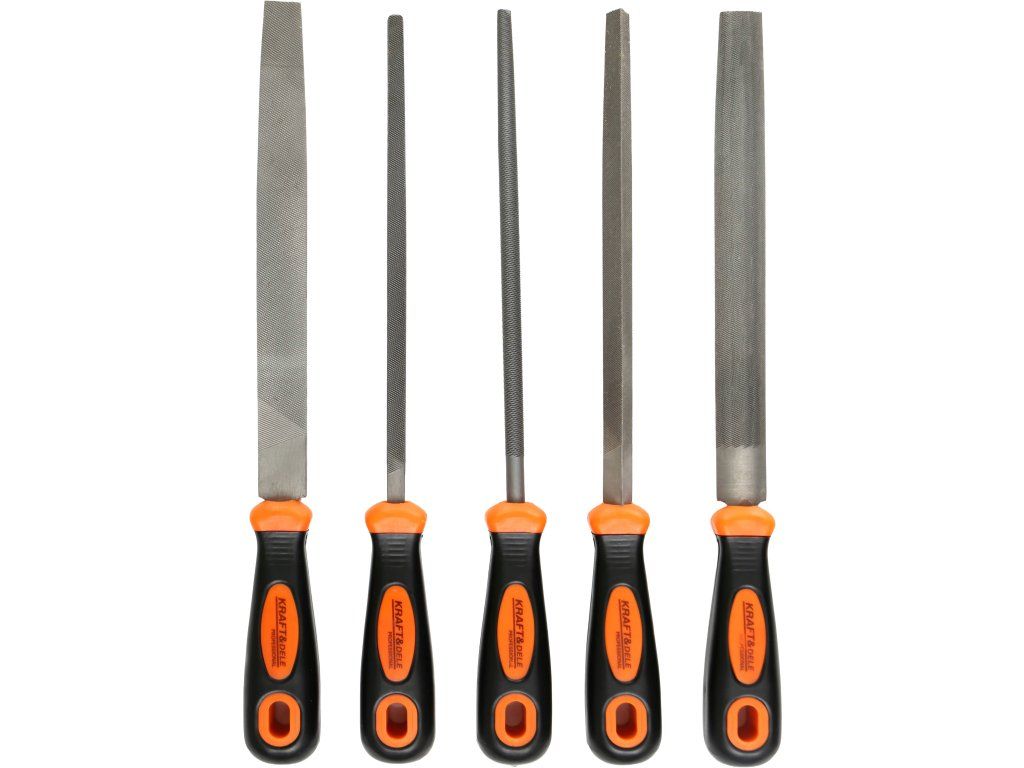 KRAFT&DELE Sada pilníků na kov 200 mm KD10891