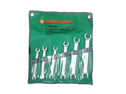 Sada klíčů na převlečné matice 8-19 mm, 6 ks - JONNESWAY W24106S 01