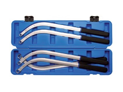 Klíče očkové vyhnuté pro klínové řemenice E10/E12/E4/E16/E18, sada 5 ks - BGS 1311 99