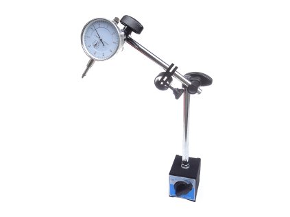 Magnetický stojan, stativ + úchylkoměr - QUATROS QS15511 1