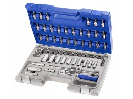 Gola sada 3/8"; 61 dílů, šestihran, dvanáctihran, torx - Tona Expert (E031806T)