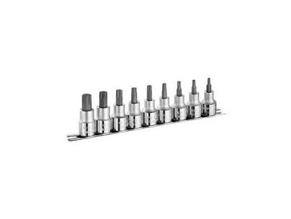 Sada zástrčných hlavic 1/2" TORX  9 ks Tona Expert E032936