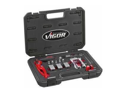 Pertlovací sada pro úpravu konců brzdových trubek - Vigor V1728 01