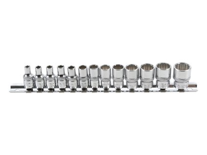 Hlavice nástrčné 1/4", 4-14 mm, sada 13 dílů - BGS 2269 01