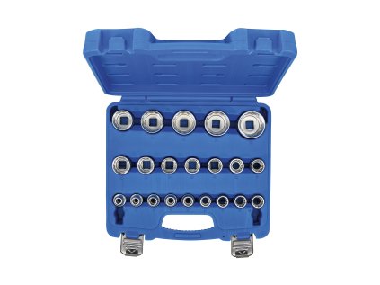 Hlavice nástrčné 1/2" 8-36 mm, sada 21 dílů - BGS 2267 01