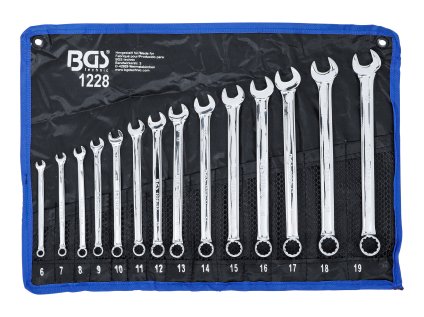 Sada očkoplochých klíčů, extra dlouhé 14ks - BGS 1228 01