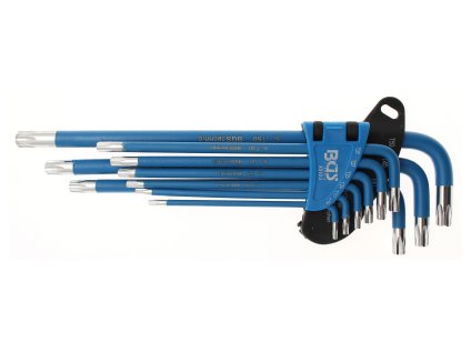 Sada klíčů TORX, velikosti T10 - T50, 9 kusů - BGS 35105 01