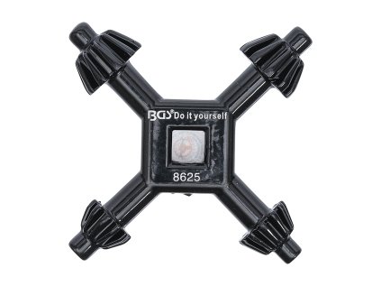 Klička pro vrtačkové sklíčidlo, velikost 13-17 mm, univerzální 4v1 - BGS 8625 01