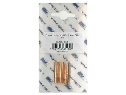 Průvlak pro hořáky M6 - 1,2mm CO - 3ks