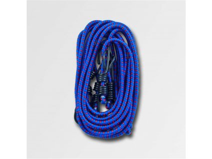 Gumové popruhy (gumicuky), sada 4 ks, délka 1 m, průměr 8 mm, modré – MAGG GM0100