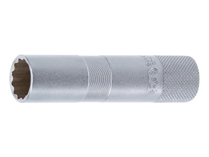 Nástrčná hlavice 3/8" na zapalovací svíčky 16mm s gumou - BGS 01