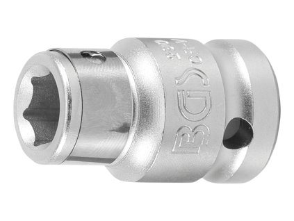 Adaptér na 6hranné bity 10 mm pro 1/2” čtyřhran - BGS 290