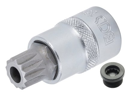 Klíč na výpustný šroub oleje Audi, VW 1/2" XZN M16