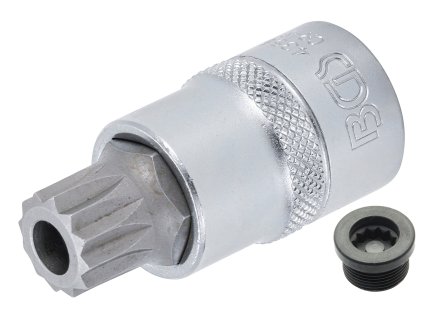 Klíč na výpustný šroub oleje Audi, VW 1/2" XZN M16 01