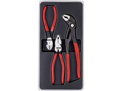 Sada silových kleští (štípací, siko, kombinované) Knipex 00 20 10 01