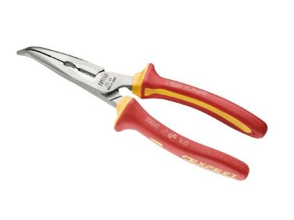 Kleště na jemnou mechaniku zahnuté 160 mm 1000V Tona Expert E050410