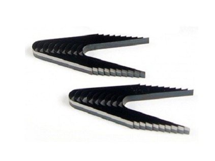 Náhradní prořezávací nože R1, zaoblené, šířka 3-4 mm, balení 10 kusů
