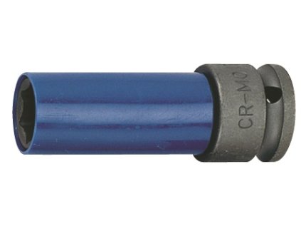 Nástrčná hlavice 1/2" s krytkou na ALU, pro rázové utahováky, 15 mm - JONNESWAY S18A4117