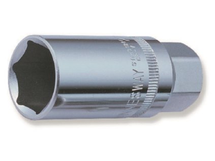 Hlavice na zapalovací svíčky, 1/2", 21mm, 6-hranná s magnetem - JONNESWAY S17M4121