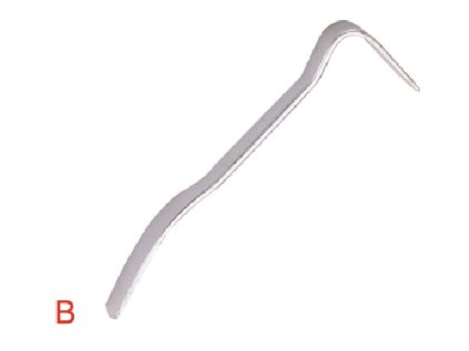 Karosářské páčidlo oboustranné, zahnuté 90 stupňů, délka 380 mm - JONNESWAY AB030068B