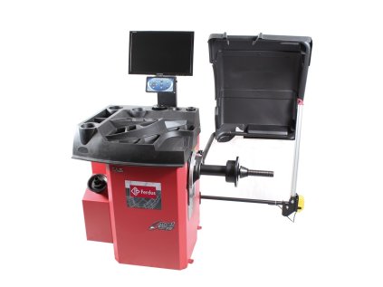 Vyvažovačka automobilových kol, 10"-28", CB76 Automat 3D, se zastavováním a laserem