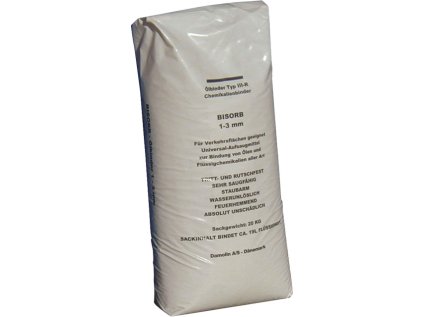 Sorbent Bisorb, granule 1 - 3 mm, 20 kg, pro olej a chemické produkty