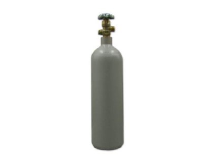 Plynová tlaková láhev CO2, 2 litry, 150 Bary náplň 1,5 kg, plná, závit W21,8, s víčkem