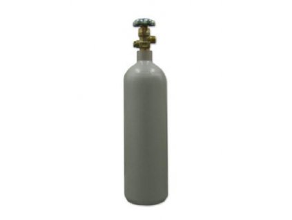 Plynová tlaková láhev CO2, 2 litry, 50 Bar, náplň 1,5 kg, plná, závit W21,8, s víčkem