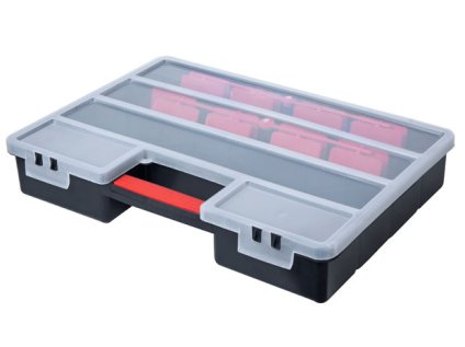 Organizér plastový 460 x 320 x 80 mm, nastavitelné přihrádky TO712 1