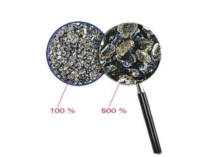 Tryskací prostředek, struska, 0,25 - 0,5 mm, 25 kg, pro tryskání