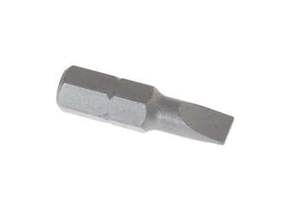 Bit plochý, rozměr 0,4 x 4 mm, úchyt 1/4", délka 25 mm - JONNESWAY D125F4504A