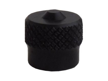 Ventilová čepička hliníková V9.04.3BL, černá - Ferdus 111.88