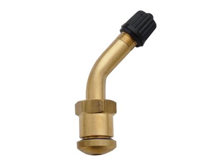 Bezdušový ventil V3-22-1, délka 25+28 mm, otvor v disku 9,7 mm, TRUCK