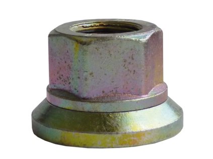 Disková matice M18x1,5, výška 28 mm, klíč 27, otočná podložka, Avia A30 31 - Ferdus 11.124