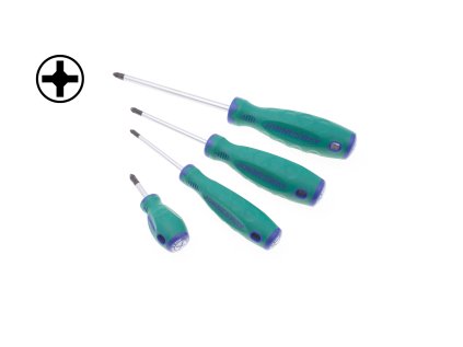 Křížové šroubováky Phillips, různé rozměry a délky - JONNESWAY 01