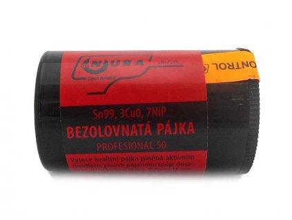 Pájecí cín Sn99, 3Cu0, 7NiP - 50 g