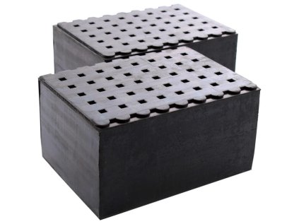 Gumová podložka zvedáku 160 x 115 x 80 mm - Ferdus 10.324