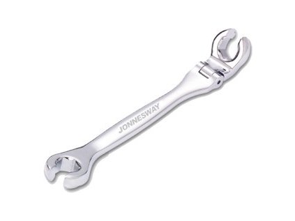 Očkový klíč na převlečné matice s kloubem, 15x15 mm - JONNESWAY W24A11515