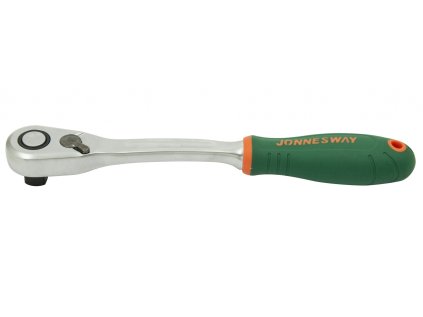 Ráčna nízkoprofilová 1/4", 60 zubů, s přepínací páčkou - JONNESWAY R6802 99
