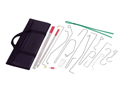 Přípravky pro nouzové otevření uzamčených dveří auta, sada 16 kusů - BGS 3546 01