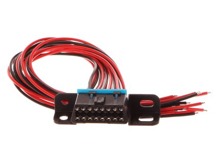 Zásuvka OBD2 s 16 piny, s 30 cm propojovacími kabely - SIXTOL SX2004 1