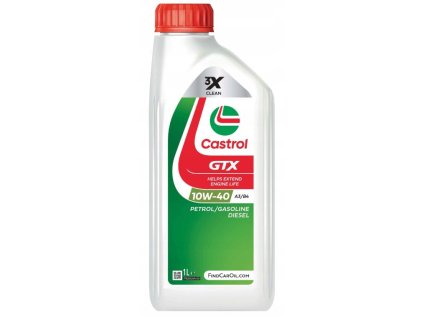 Motorový olej Castrol GTX ULTRACLEAN 10W40 A3/B4 1L