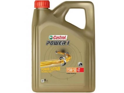 Motocyklový olej Castrol POWER1 15W50 4L