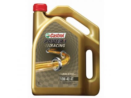 Motocyklový olej Castrol POWER1 RACING 4T 10W40 4L