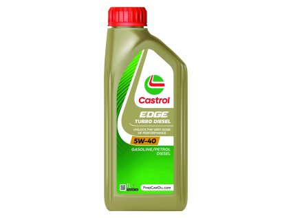 Motorový olej Castrol EDGE TURBO DIESEL 1L 5W40 TITANIUM FSTxx