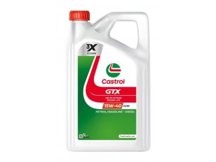 Motorový olej Castrol GTX 15W40 A3/B3 5L