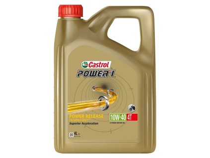 Motocyklový olej Castrol POWER1 4T 10W40 4L