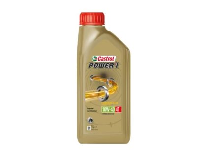 Motocyklový olej Castrol POWER1 1L 4T 10W40xx