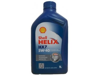Motorový olej Shell Helix HX7 5W-40 1L
